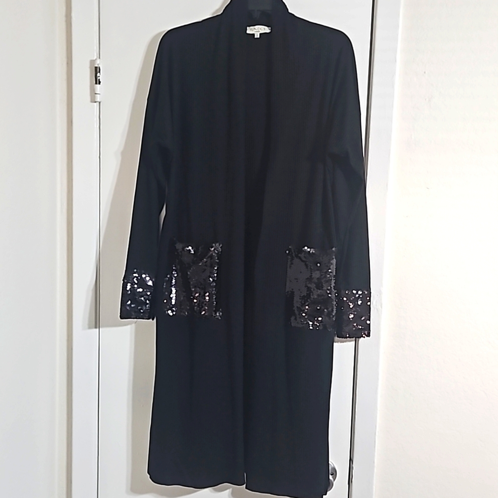Beautiful Black Cardigan, 2 (M/L)
